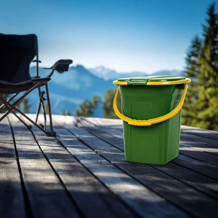 GreenBlue GB320GO inodoro de viaje verde oscuro/naranja