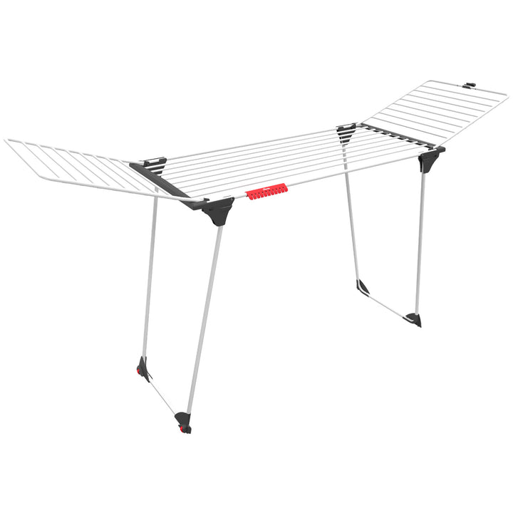 Vileda Magnum 24m Standing Laundry Airer, High Quality product, with wheels, folding.