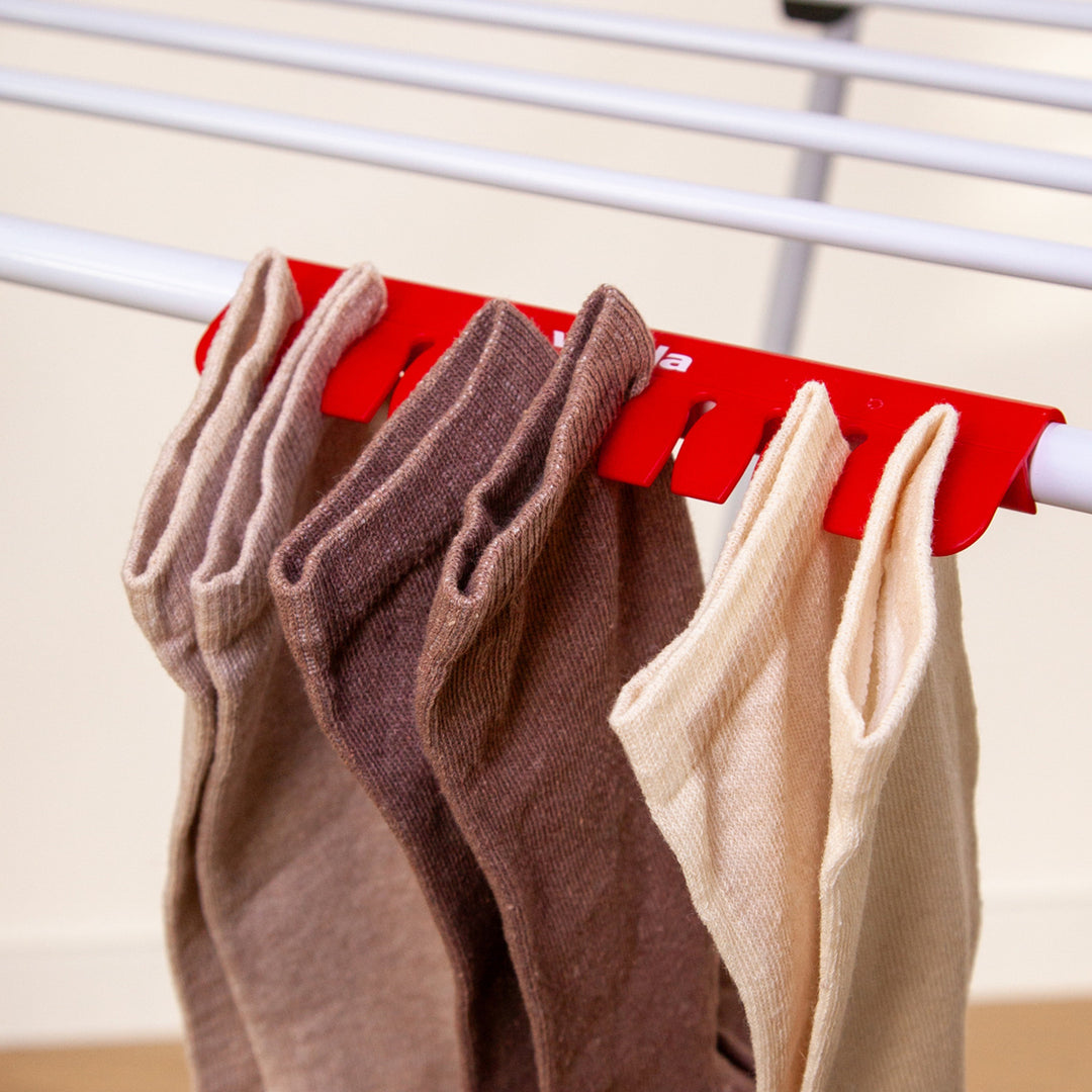 Vileda Magnum 24m Standing Laundry Airer, High Quality product, with wheels, folding.