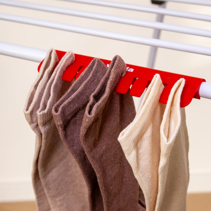 Vileda Magnum 24m Standing Laundry Airer, High Quality product, with wheels, folding.