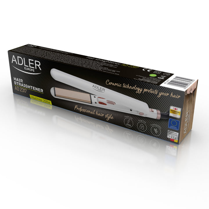 Hair straightener with ceramic plates Adler AD 2317