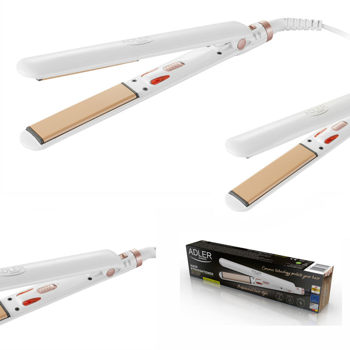 Hair straightener with ceramic plates Adler AD 2317