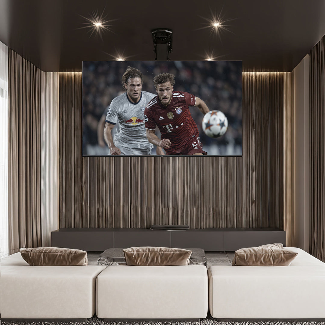 Maclean MC-880 Elektrische TV Bracket Houder Plafond Mount 32,70" Afstandsbediening VESA Universal 35kg