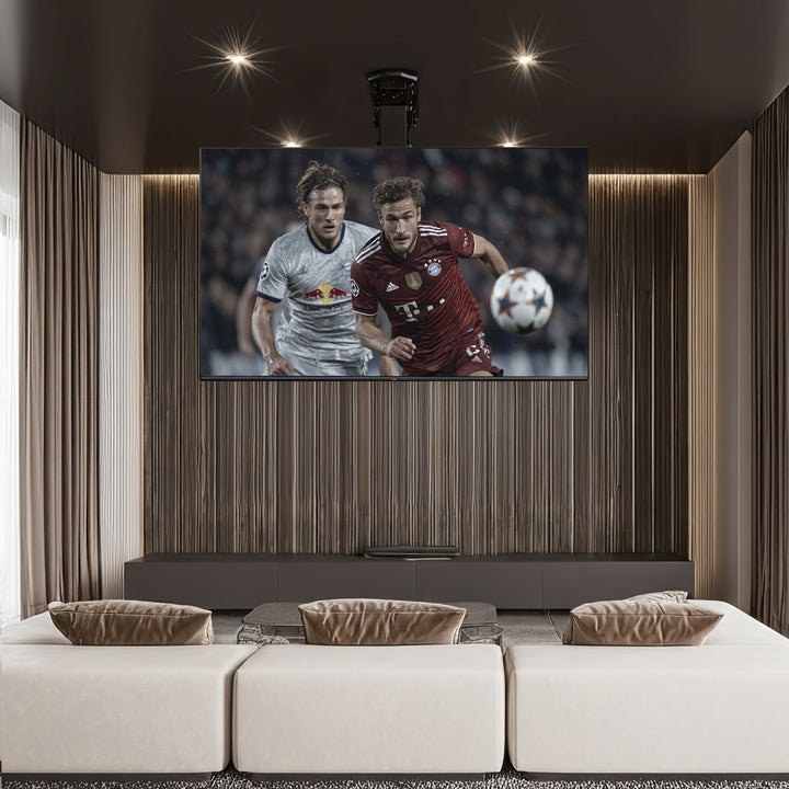 Maclean MC-880 Elektrische TV Bracket Houder Plafond Mount 32,70" Afstandsbediening VESA Universal 35kg