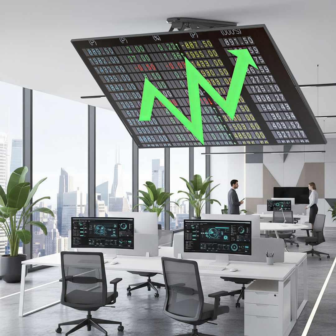 Maclean MC-880 Elektrische TV Bracket Houder Plafond Mount 32,70" Afstandsbediening VESA Universal 35kg