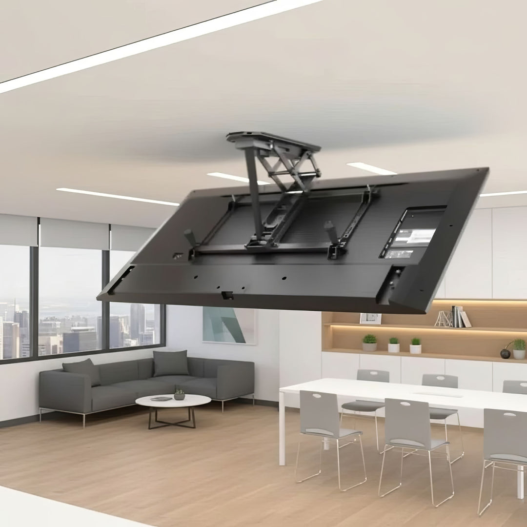 Maclean MC-880 Elektrische TV Bracket Houder Plafond Mount 32,70" Afstandsbediening VESA Universal 35kg