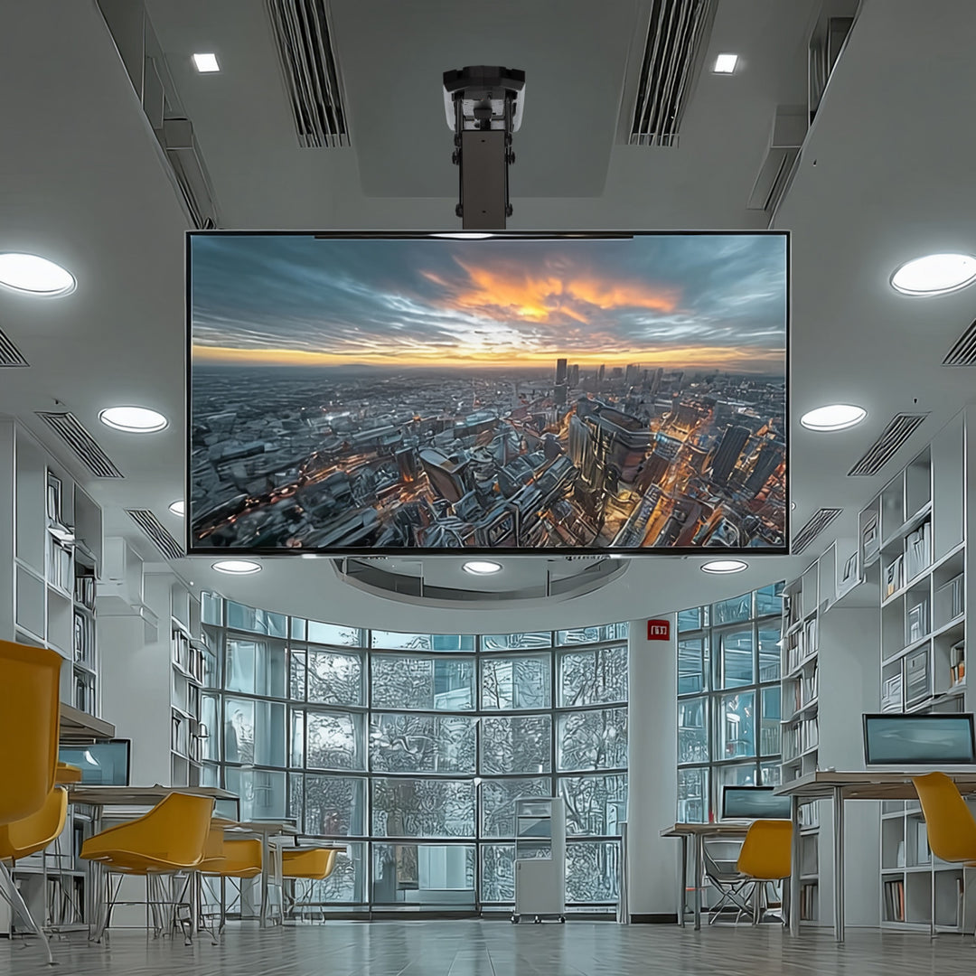 Maclean MC-880 Elektrische TV Bracket Houder Plafond Mount 32,70" Afstandsbediening VESA Universal 35kg