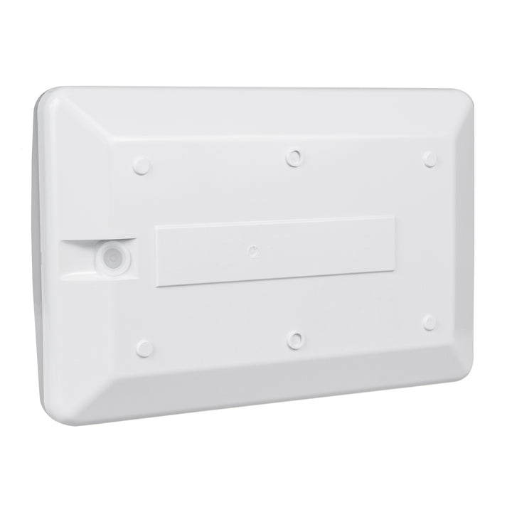 Maclean LED-Leuchte, Hausnummer, mit Dämmerungssensor, weiß, max. 10 W, IP65, neutralweiß (4000 K), max. 1000 lm, MCE292 W