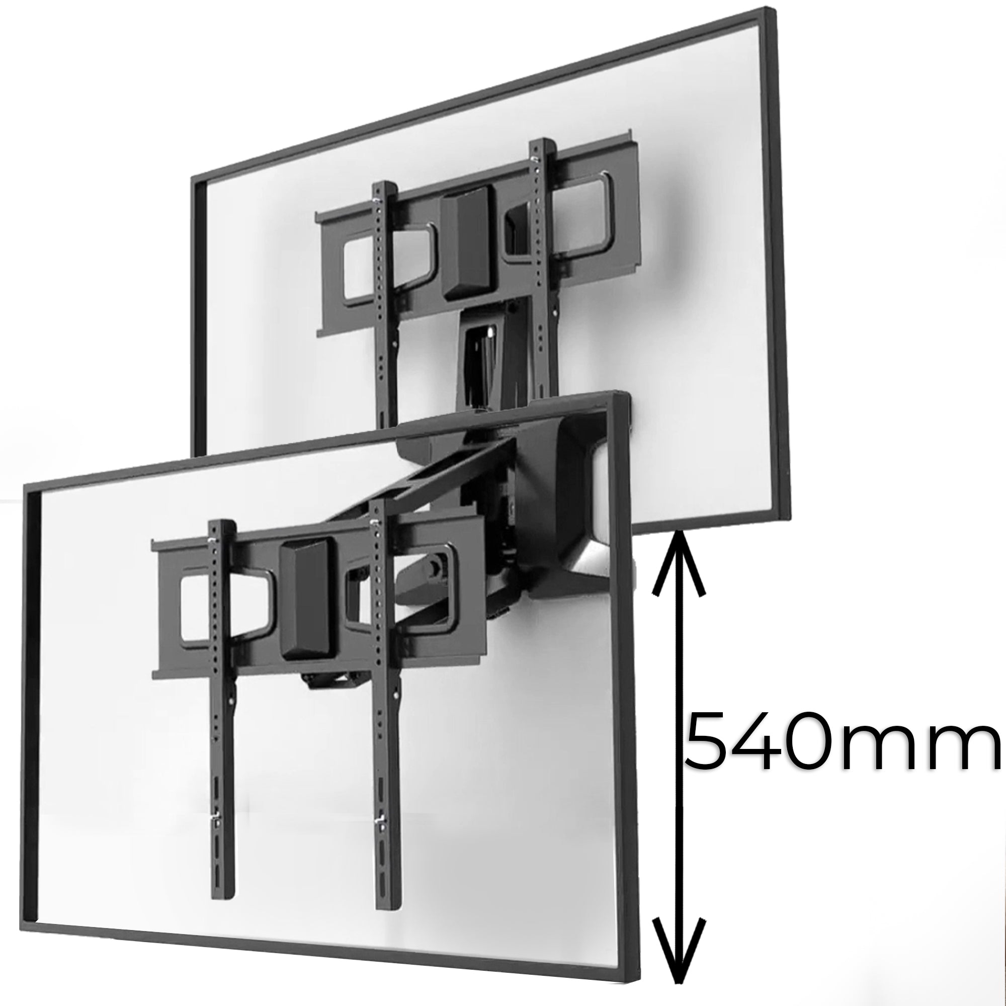 Maclean MC-891 Electric TV Wall Mount Bracket Remote 37''-70