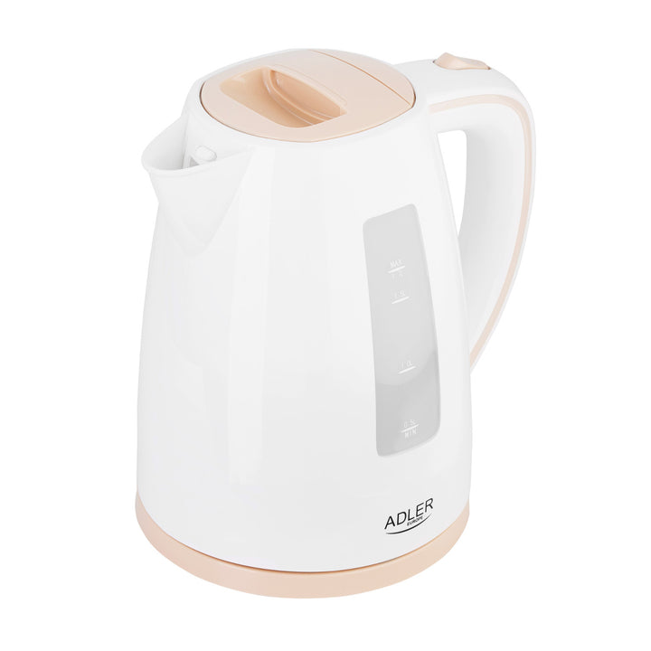 Plastic Electric Kettle, 1.7L, AD 1264, 2200W – Fast Boiling and Stylish Design