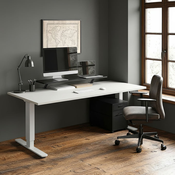 Ergo Office ER-409 Monitor Laptop Stand Desk Mount Table Top Shelf 13" - 32" 20kg Universal 100 x 26cm