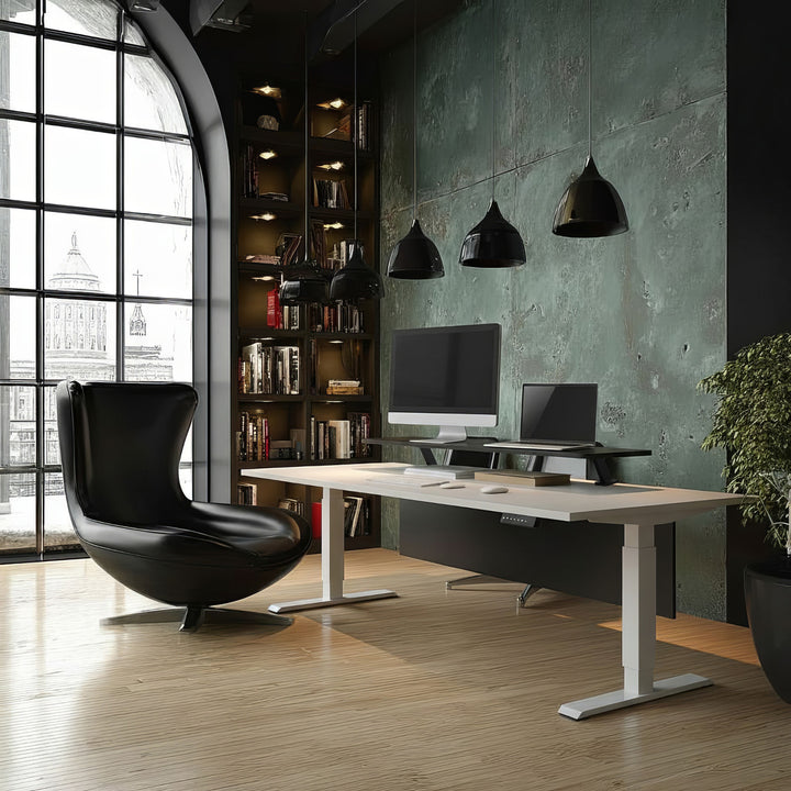 Ergo Office ER-409 Monitor Laptop Stand Desk Mount Table Top Shelf 13" - 32" 20kg Universal 100 x 26cm