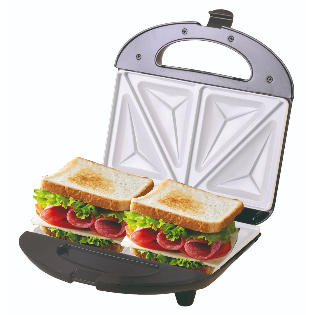Camry Sandwichtoaster, keramische Antihaftbeschichtung, Leistung max. 850 W, CR 3018