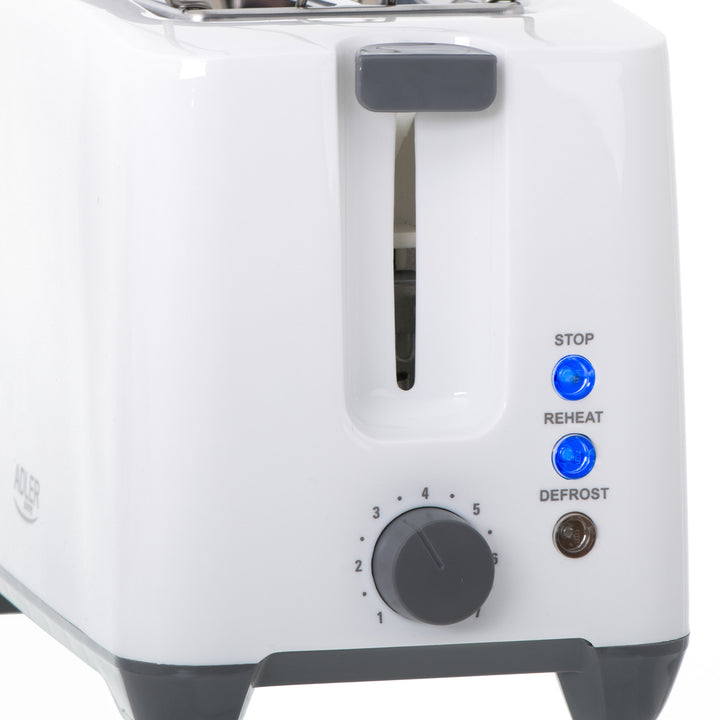 Adler toaster, 7 levels, 3 functions, roll griddle, AD 3216
