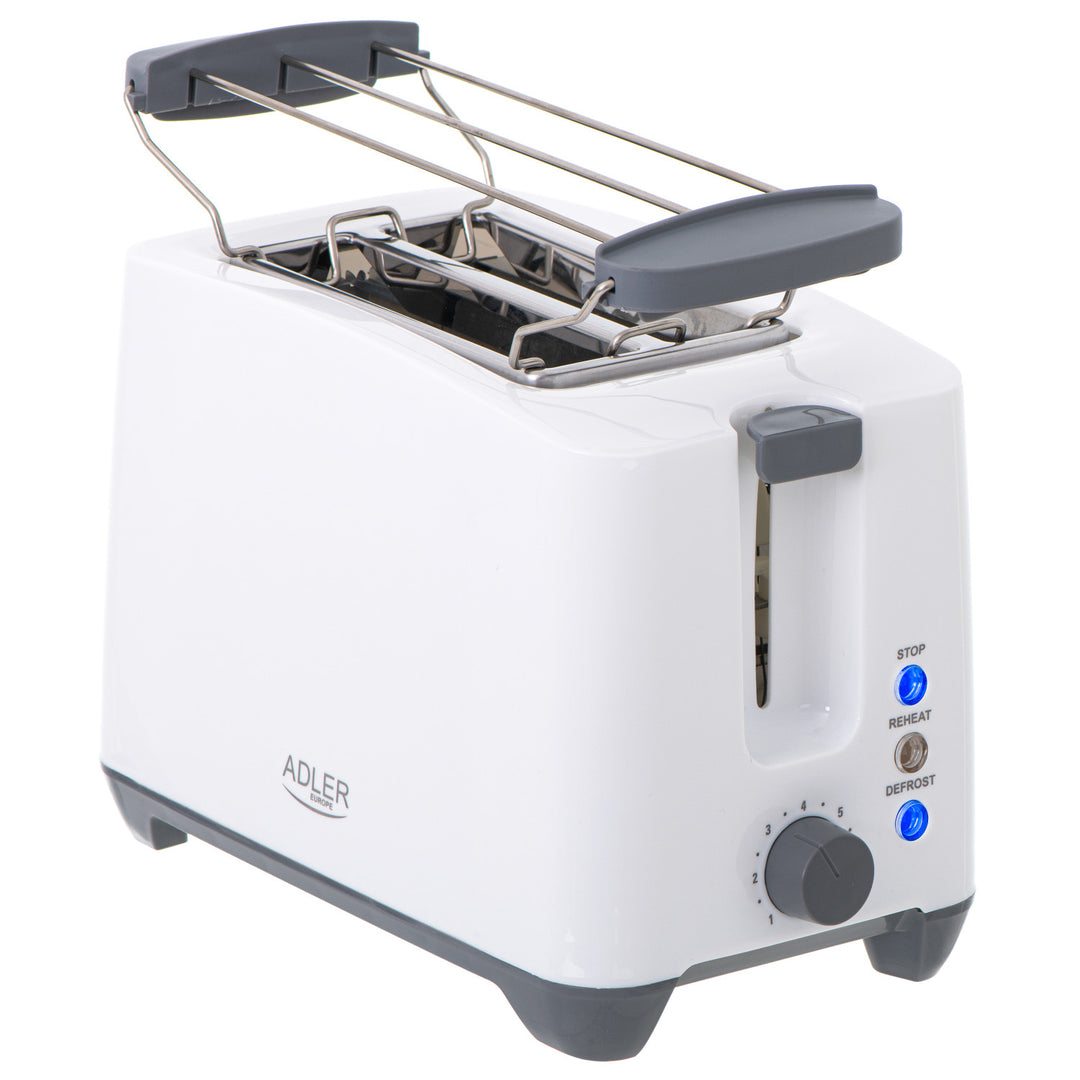 Adler toaster, 7 levels, 3 functions, roll griddle, AD 3216