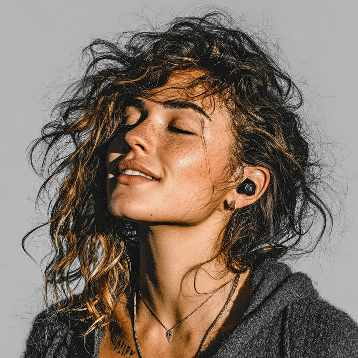 Écouteurs sans fil TWS BT 5.1 noir avec powerbank Audiocore AC580