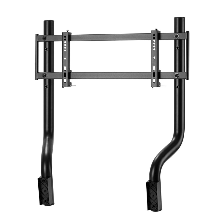 Racing Simulator Cockpit 3-in-1 Seat up to 130kg Shift lever holder Steering wheel stand TV mount up to 50" Max. Vesa 400x200 ...