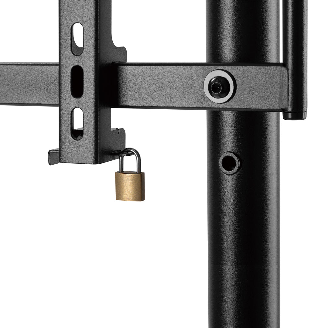 Racing Simulator Cockpit 3-in-1 Seat up to 130kg Shift lever holder Steering wheel stand TV mount up to 50" Max. Vesa 400x200 ...