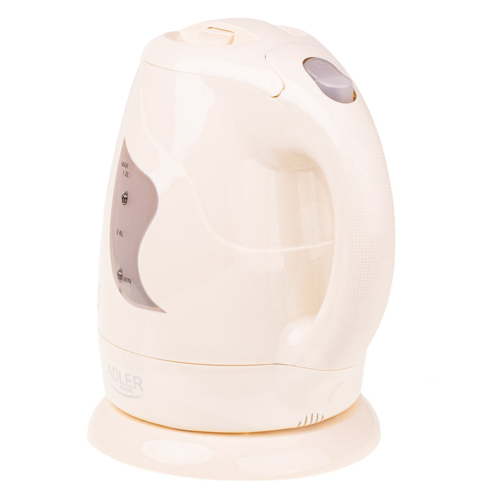 Adler cordless kettle, 850W, 1L, beige, AD 08 b