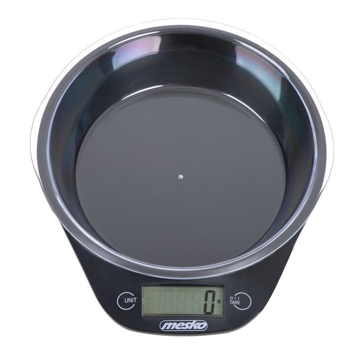 Kitchen scale with bowl Mesko MS 3164 with a maximum load capacity of 5 kg