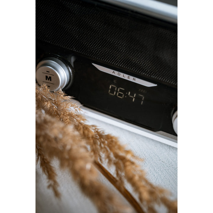 Radio FM Bluetooth 1800 mAh SD USB MP3 AUX LCD Adler AD 1185