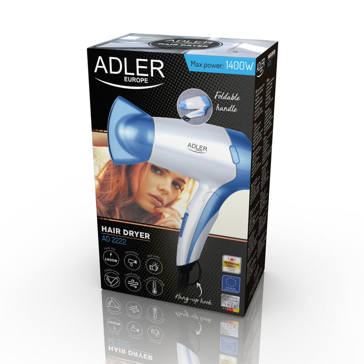 Hair dryer 1200W Adler AD 2222 Folding handle