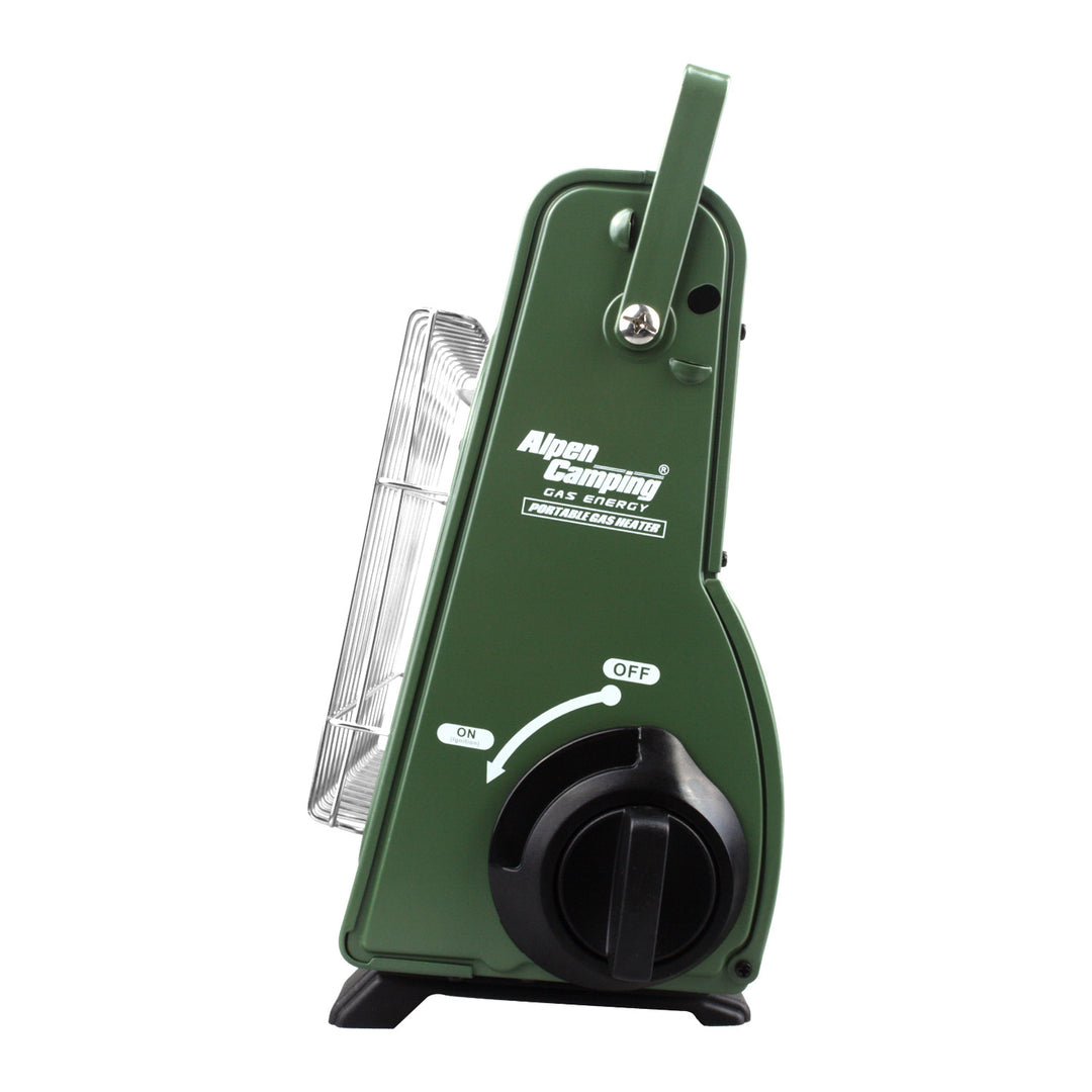 Alpen Camping Icelan 2in1 Gas Stove &amp; Heater Oven Function Portable Camping Hiking Heating Cooking 124g/h