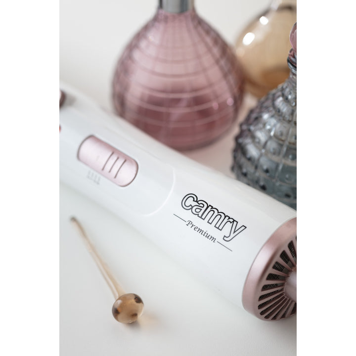 Camry CR 2021 rotary curling-drying iron with interchangeable 65mm and 67mm brushes
