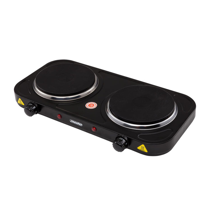 Electric double burner stove 2000W Mesko MS 6509 British plug.
