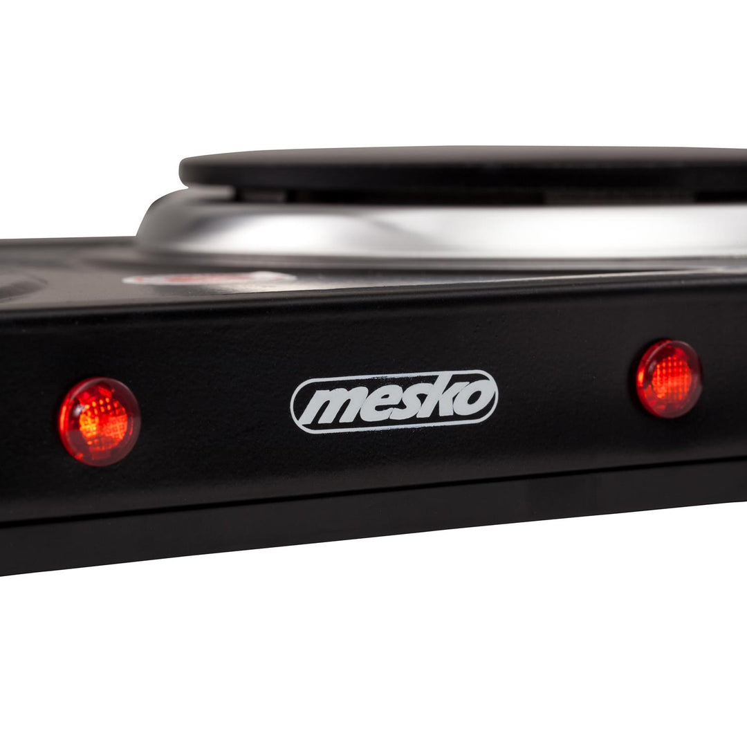 Electric double burner stove 2000W Mesko MS 6509 British plug.