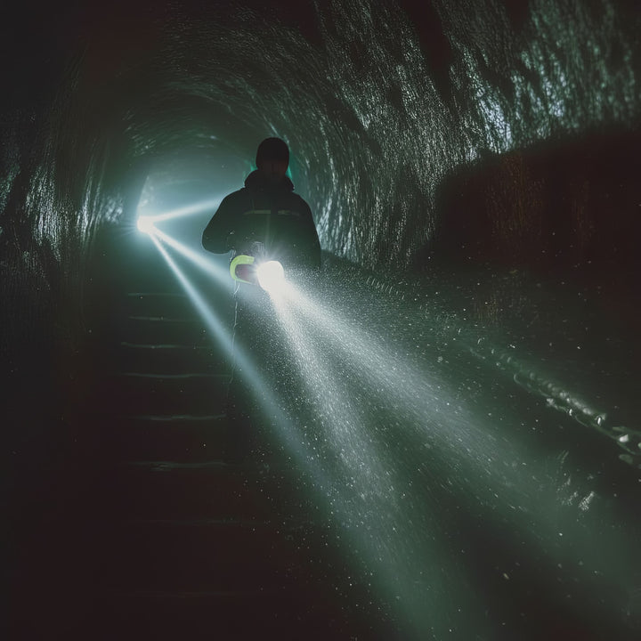 LED 3in1 Taschenlampe Wiederaufladbare Taschenlampe für Camping Outdoor USB Powerbank Funktion 3 Leuchtmodi 5W XM-L-T6 Kaltweiß 6500K 3.7V 3x18650 4500mAh IP65