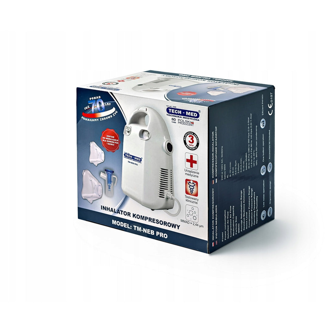 TM-NEB PRO Compressor-Powered Nebulizer Inhaler Kit