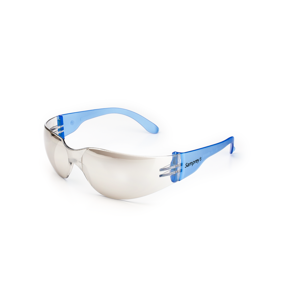 Sampreys SA 130 High-Quality Mirrored Goggles – Superior Protection with Reflective Lenses for Optimal Clarity and Style