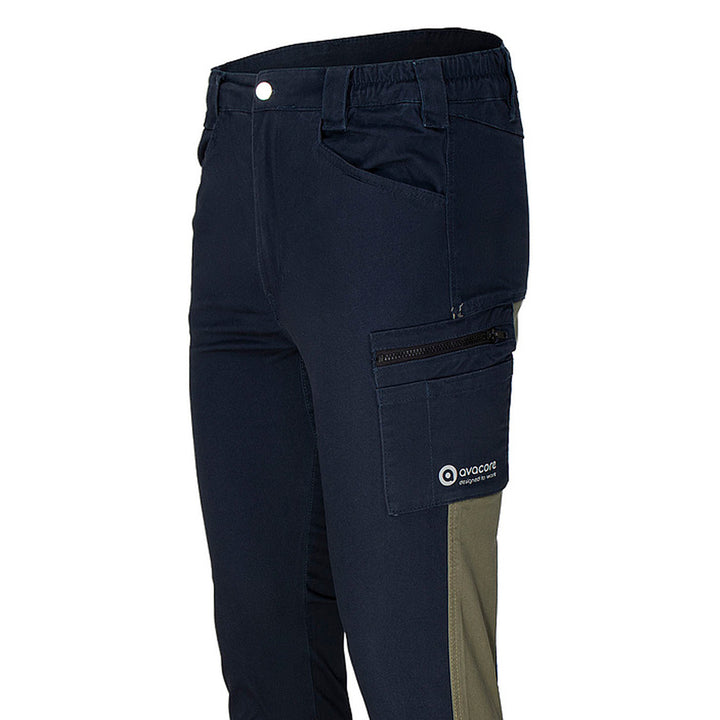 Pantalon de taille TUBBOS en bleu marine/olive, taille 62