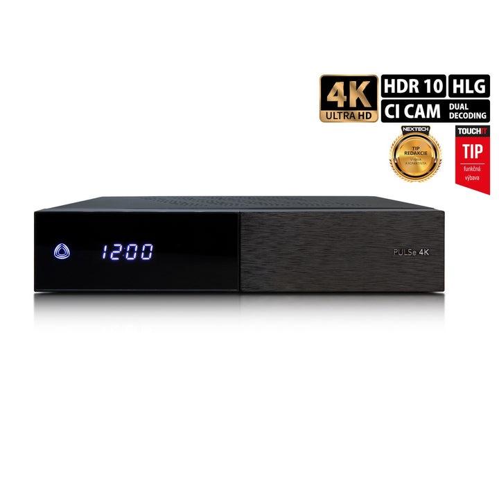 PULSe 4K UHD receiver (version: 2x DVB tuner - S2X)
