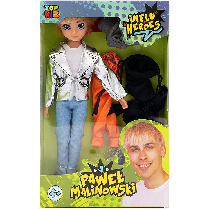 InfluHeroes Malinowski Pop met accessoires en verkleedkleren