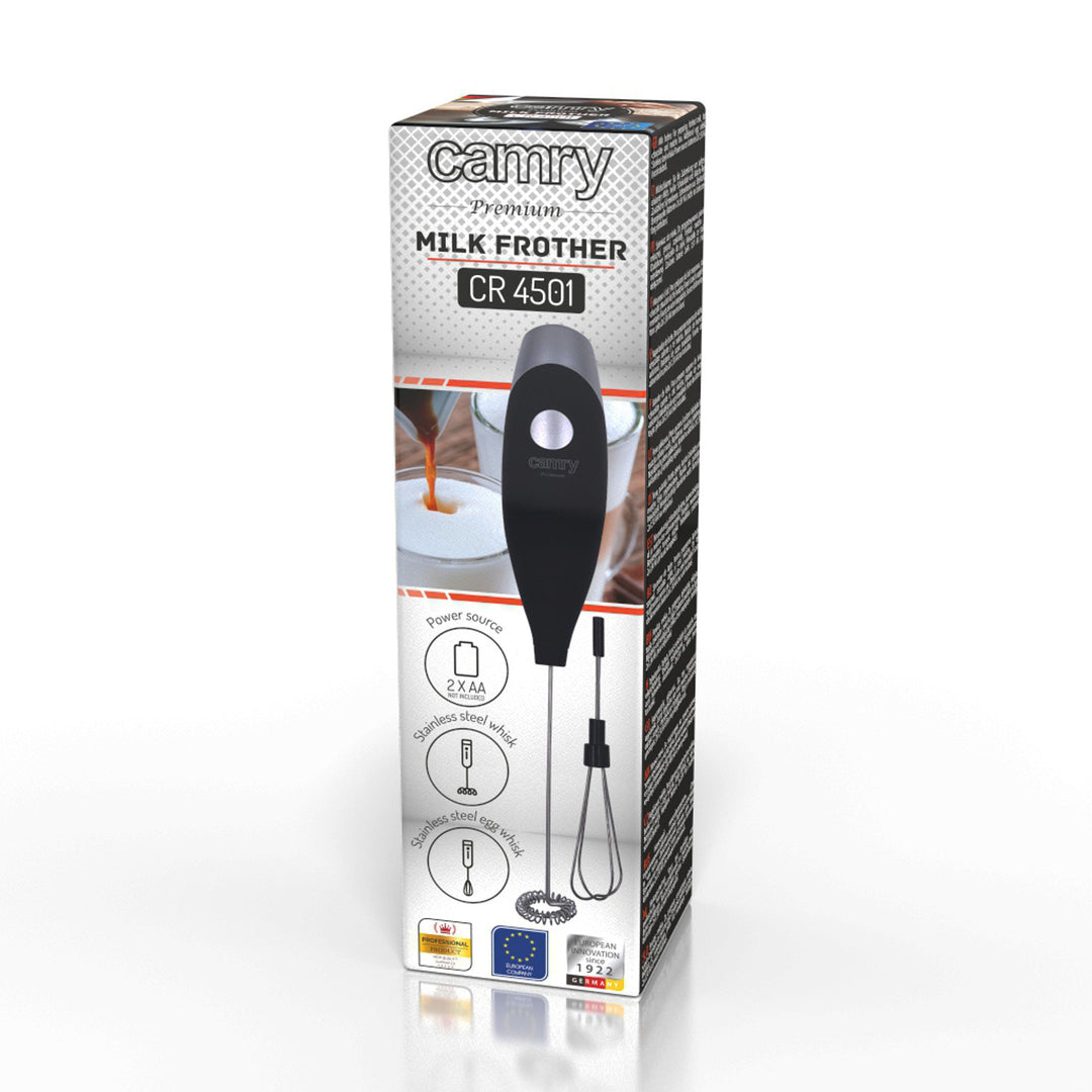 Camry CR 4501 milk frother with stirrer and stand