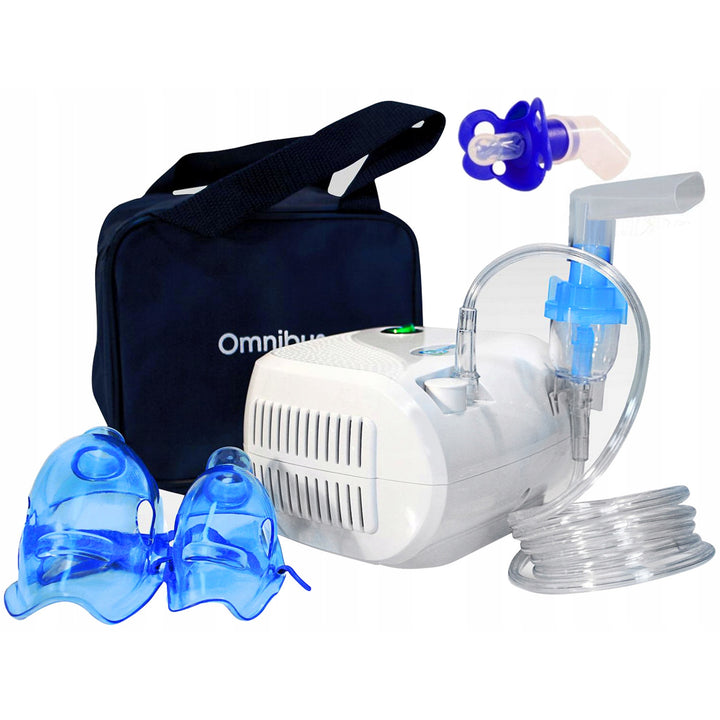 Omnibus BR-CN116 White Compressor Inhaler with Pacifier Attachment