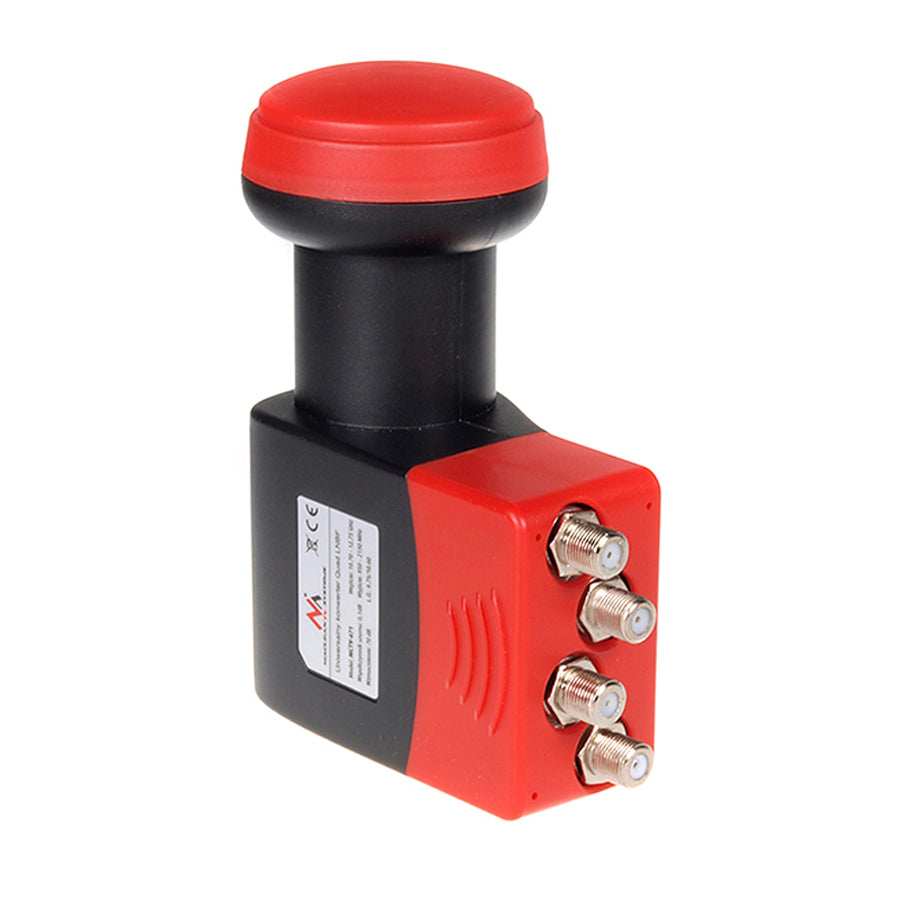 quad LNB Maclean MCTV-671 + kabel 50m + 4x F-Stecker