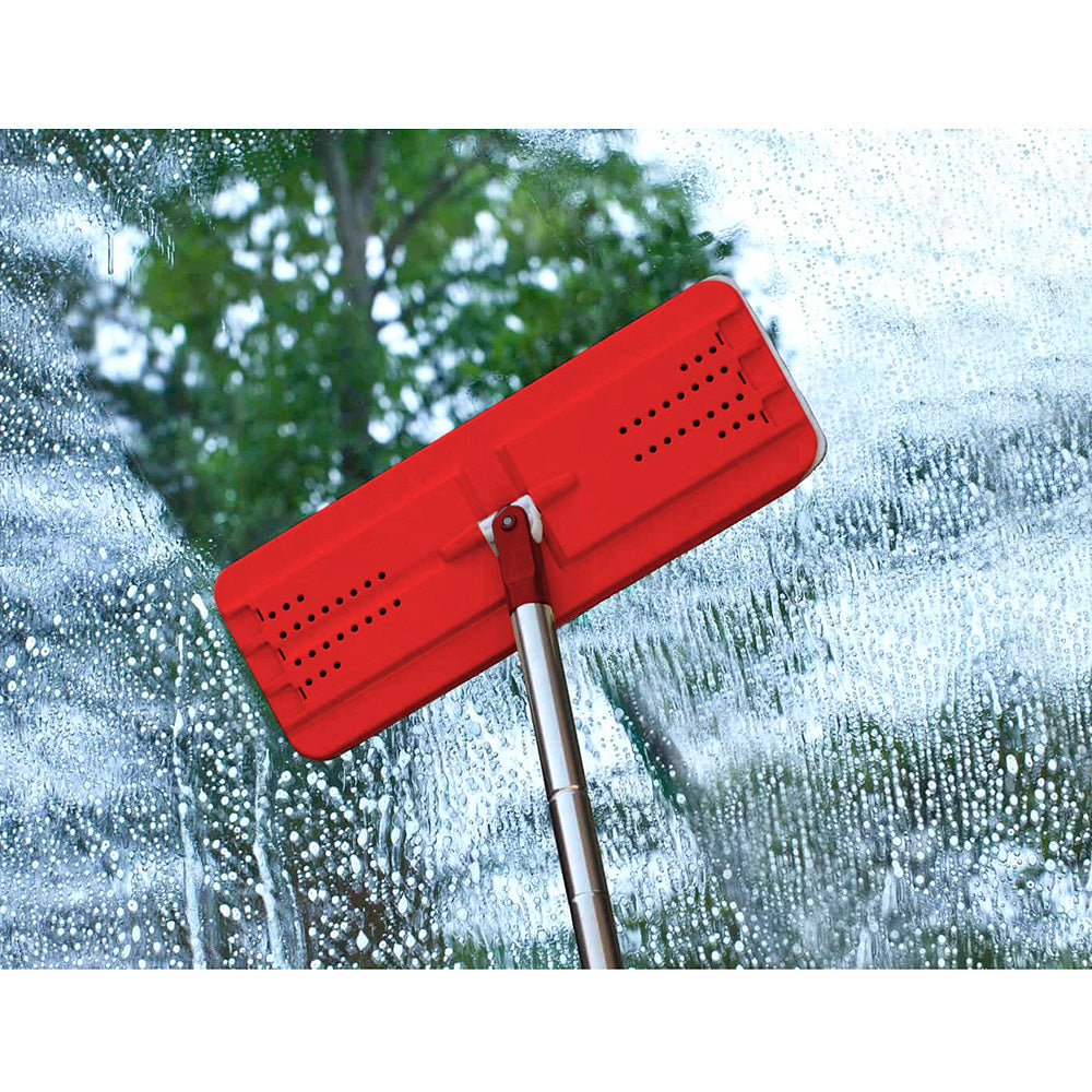 Flach-Mopp und 2 in 1 Eimer 8L Wischmop Set Wischmop Bodenwischer Mopp Mop Reinigungssystem Reiniger (Flach-Mopp und Eimer Set + 3X Ersatzbezüge)