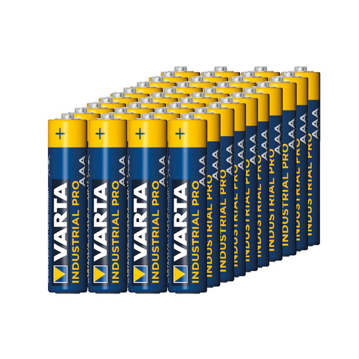 Varta Industrial AAA AA alkaline batteries 80 pieces