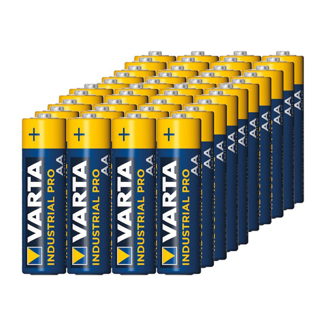Varta Industrial AAA AA alkaline batteries 80 pieces