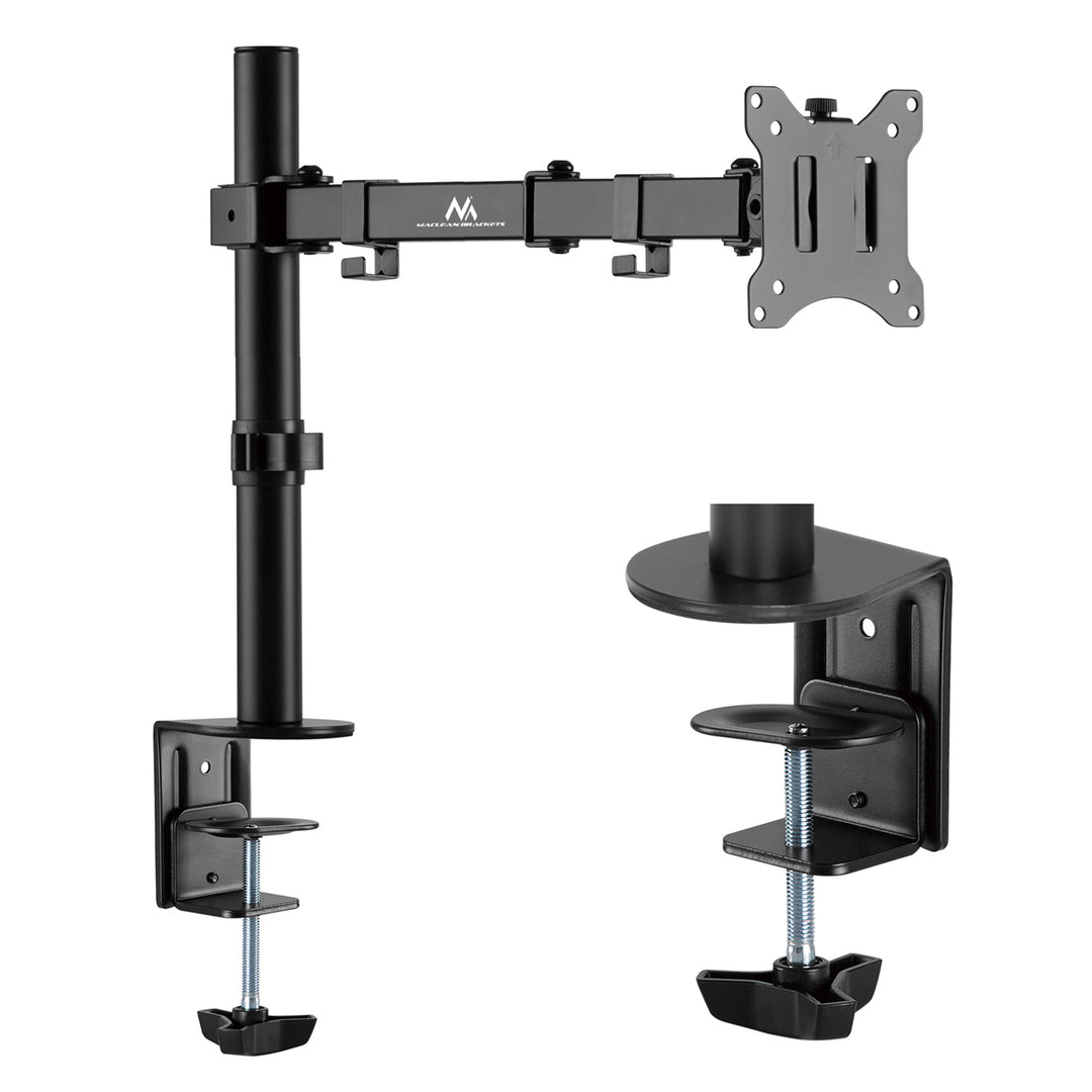Maclean MC-883 swivel desk laptop mount for laptops between 10 and 15.6 inches
