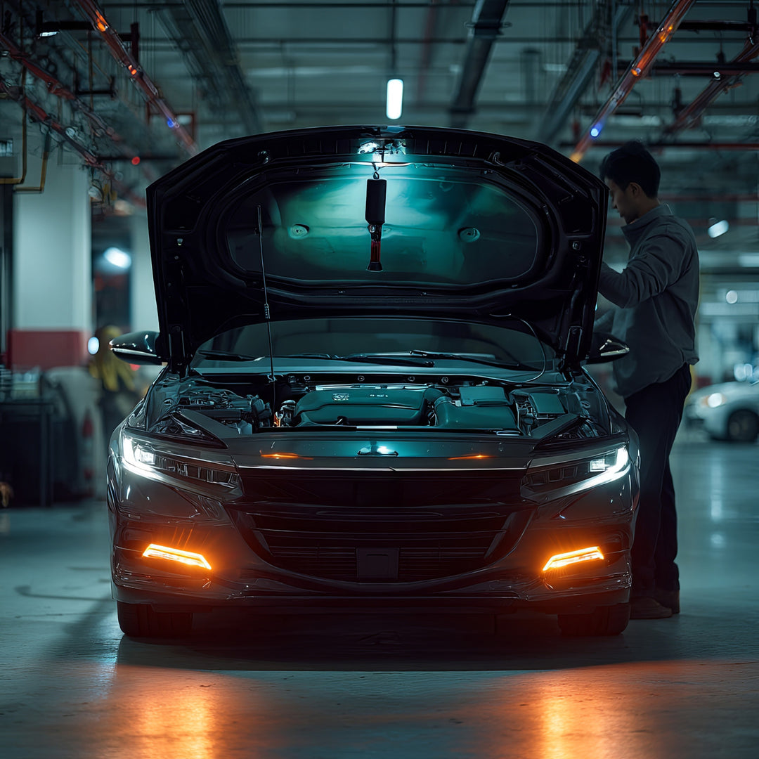 Maclean MCE307 Multifunktionales, Wiederaufladbares COB-Arbeitslicht mit Federklemme, Magnet und Haken 700 Lumen Inspektionslicht Werkstattlampe 360° Drehbar 2x Schaltmodi