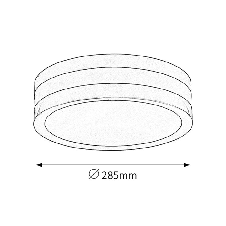 Rabalux stuttgart outdoor ceiling lamp 8684 - anthracite color