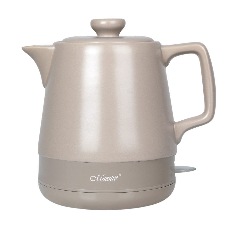 Ceramic electric kettle 1l Maestro MR-071 Beige 1200W, UK plug