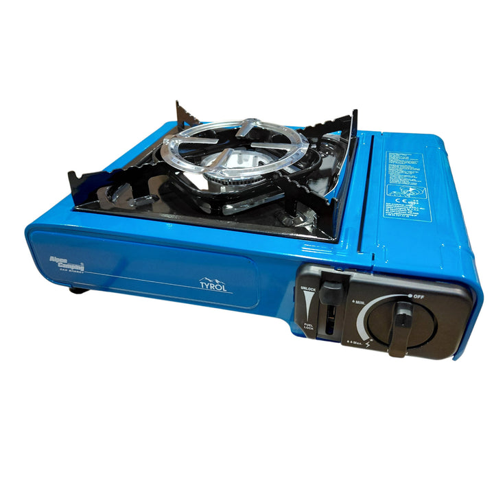 Alpen Camping TYROL IK002 gas camping stove, tested in all conditions