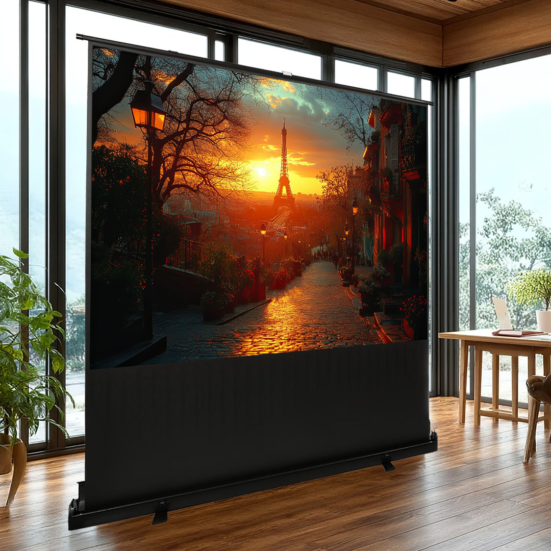 Maclean MC-964 Écran de projection portable compact sol 100" 16:9