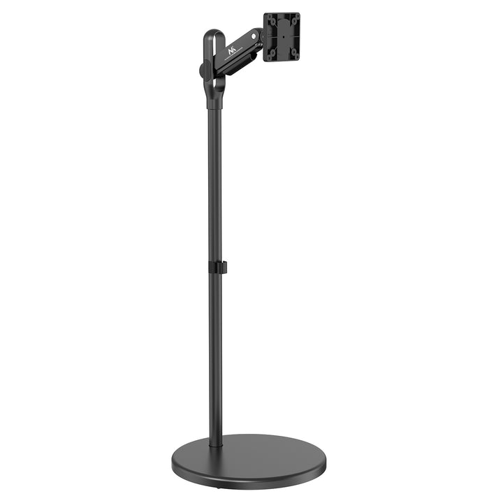 Maclean MC-970B Mobile Monitor or TV Floor Stand, Casters, Gas Spring, 17"-35", 2-10kg, Black, VESA standard: 75x75, 100x100 mm