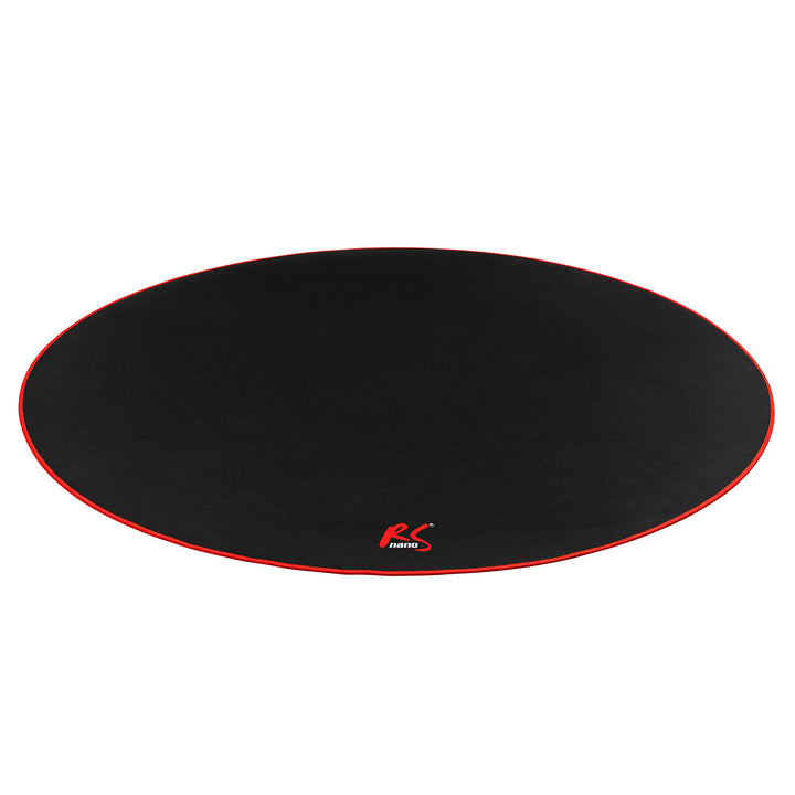 Tapis de siège de jeu NanoRS, rond, 100cm, RS172 noir